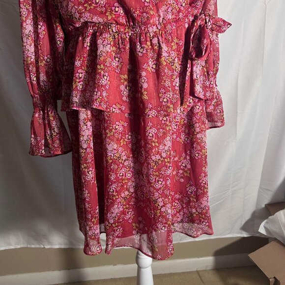 Lauren Conrad Floral Dress Size 1X NWT - Picture 8 of 12